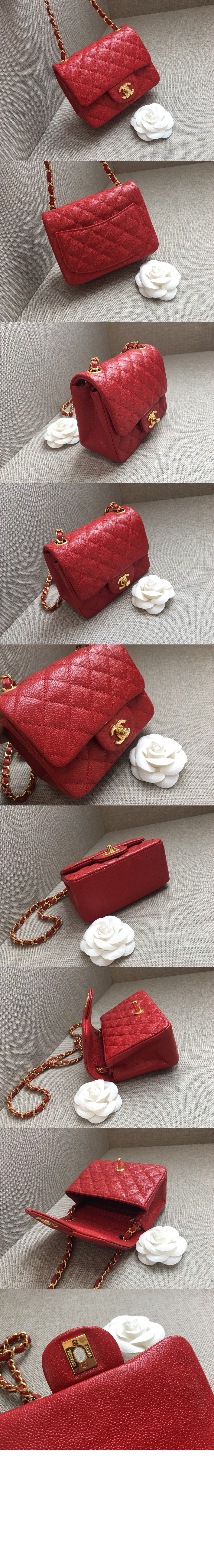 샤넬 클래식 캐비어 쁘띠삭 인기색상 A35200