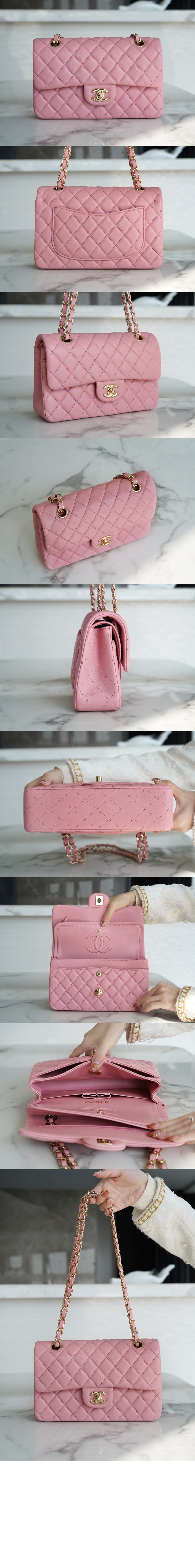 샤넬 클래식 램스킨 스몰 인기색상 A01113