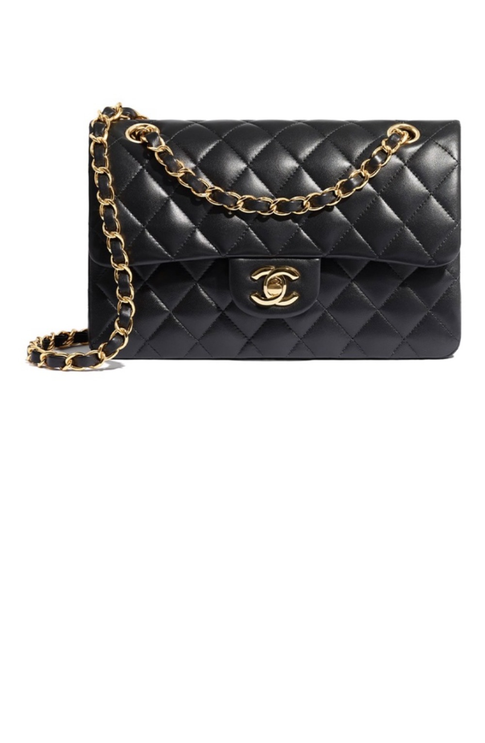 샤넬 클래식 램스킨 스몰 A01113