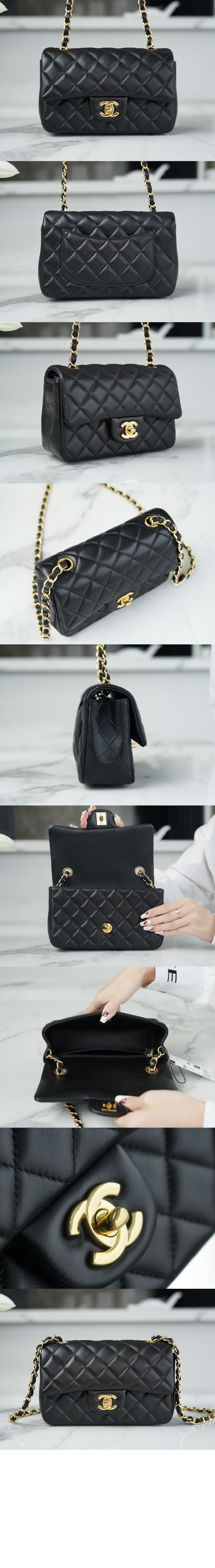 샤넬 클래식 램스킨 뉴미니 A69900