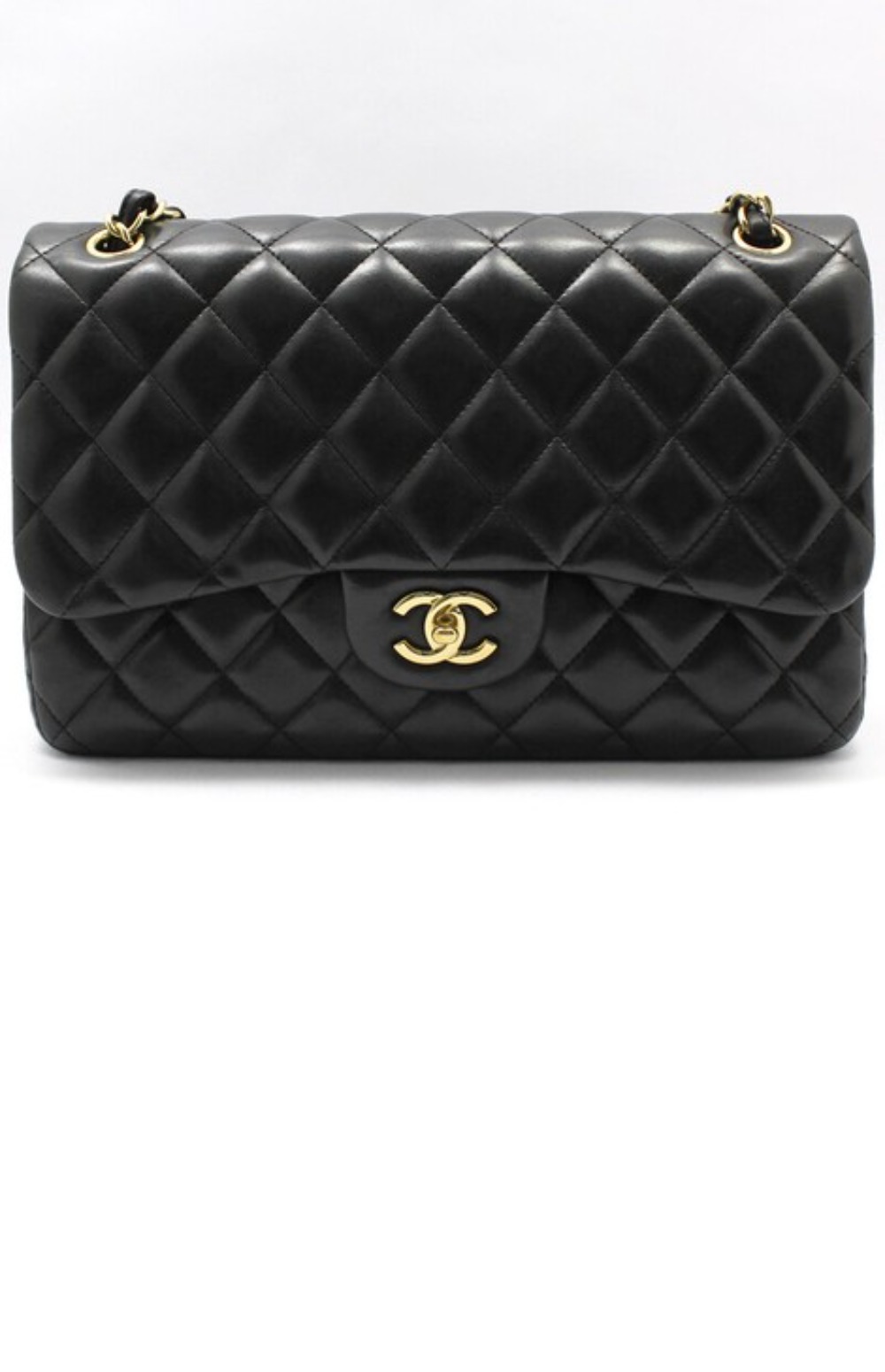 샤넬 클래식 램스킨 라지 A58600