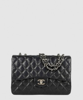 샤넬 클래식 램스킨 라지 A58600