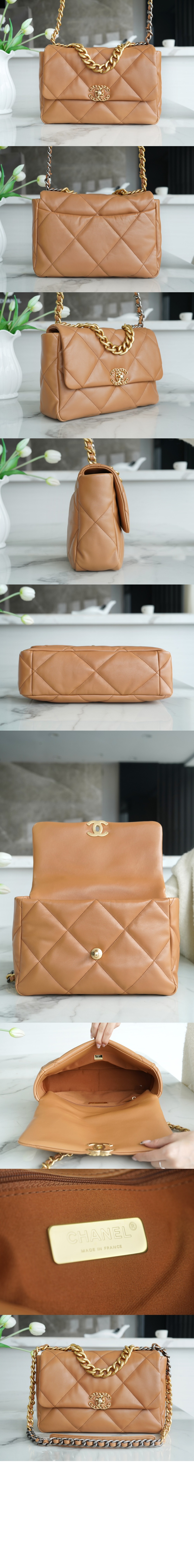 샤넬 19백 라지 인기색상 AS1161