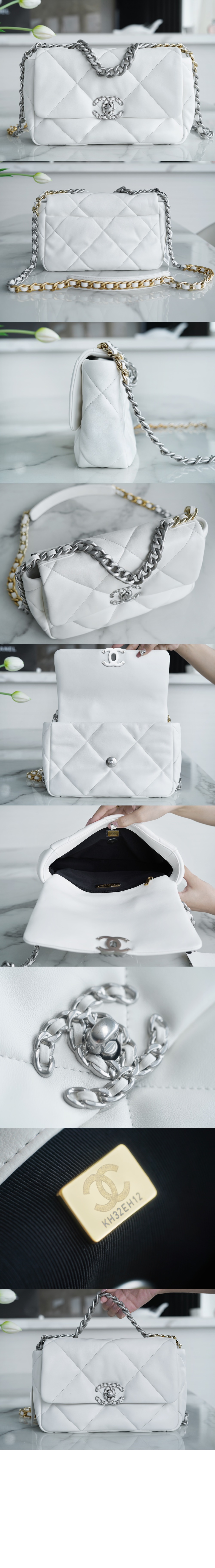 샤넬 19백 미듐 AS1160