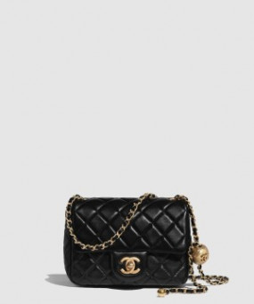 샤넬 클래식 골드볼 쁘띠삭 AS1786