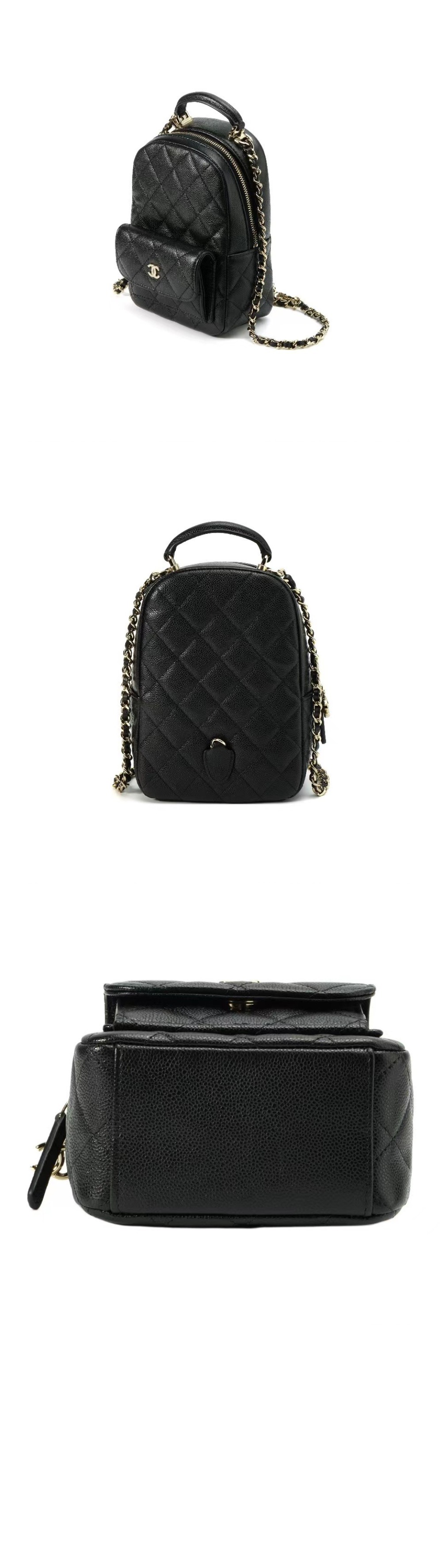 샤넬 24C 크루즈 탑핸들 미니 백팩 AP3753