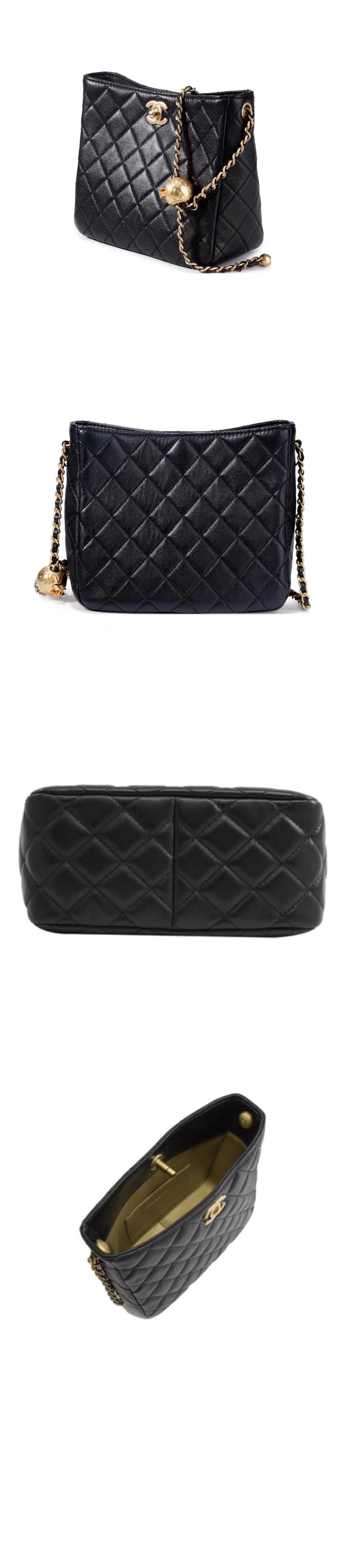 샤넬 골드볼 호보백 AS3259