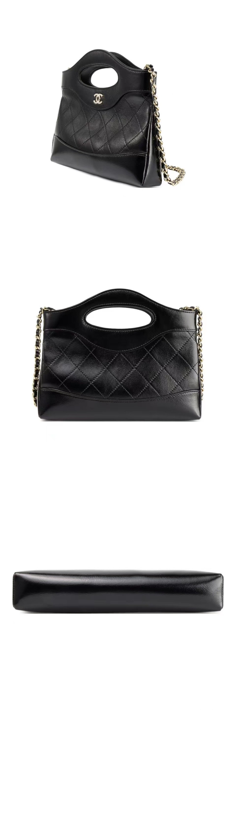 샤넬 미니 WOC 체인 크로스 토트백