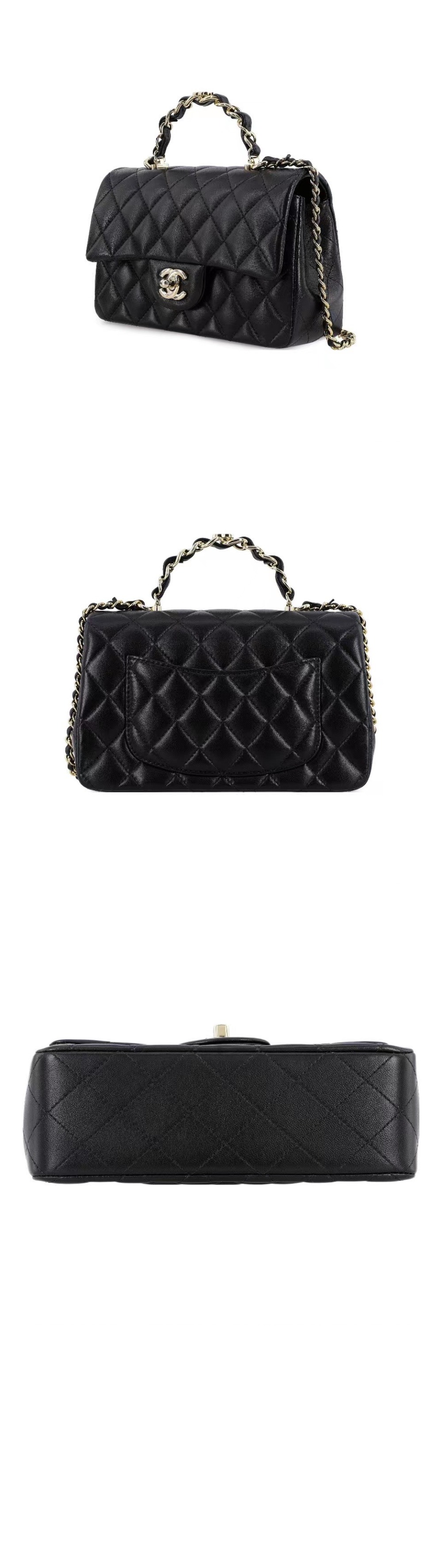 샤넬 미니 탑핸들백 AS2431