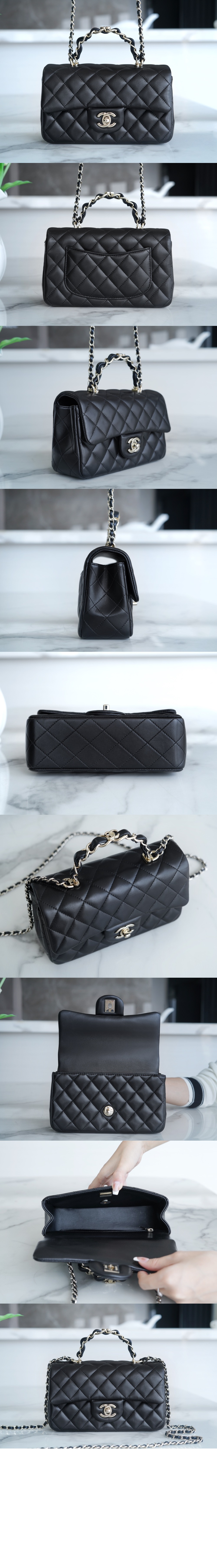 샤넬 미니 탑핸들백 AS2431