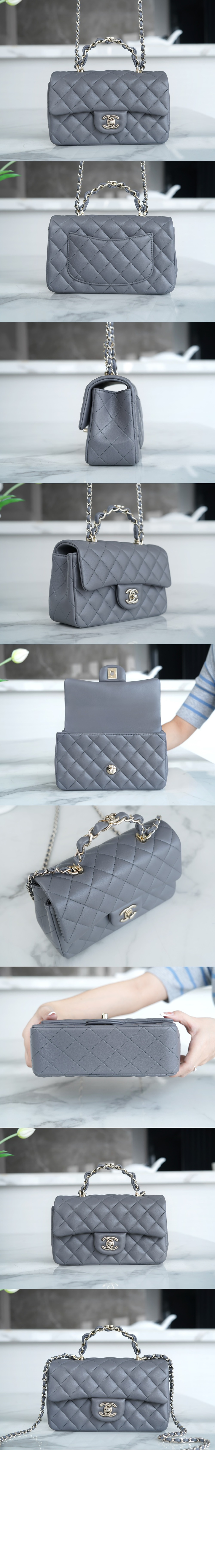 샤넬 미니 탑핸들백 AS2431