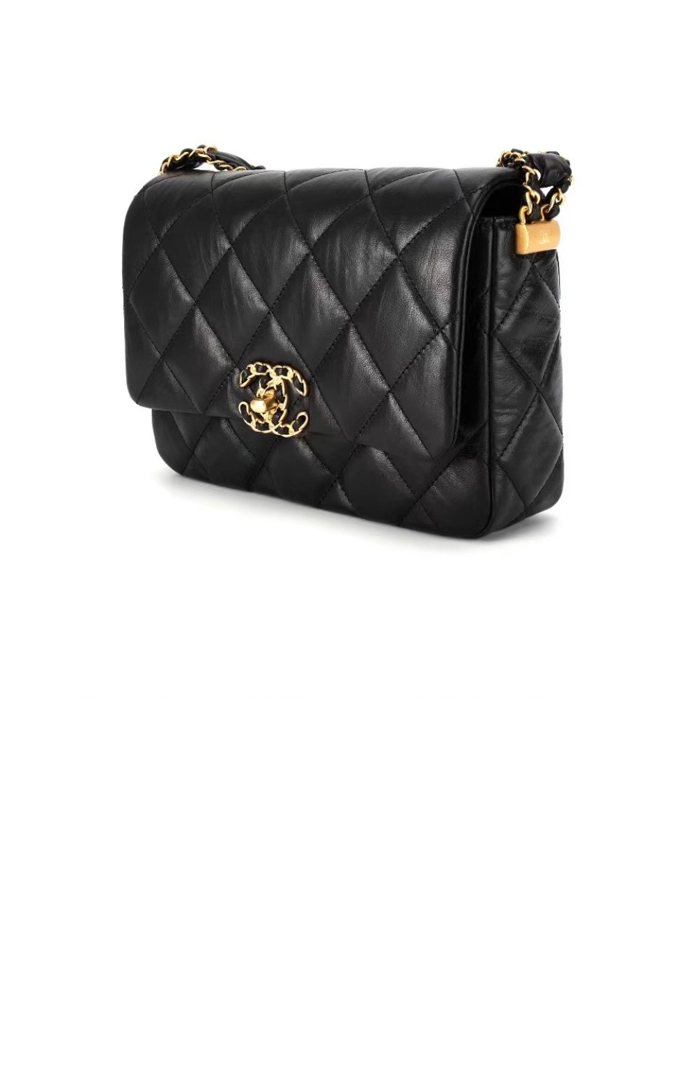 샤넬 체인 플랩백 빈티지 카프스킨 AS4423