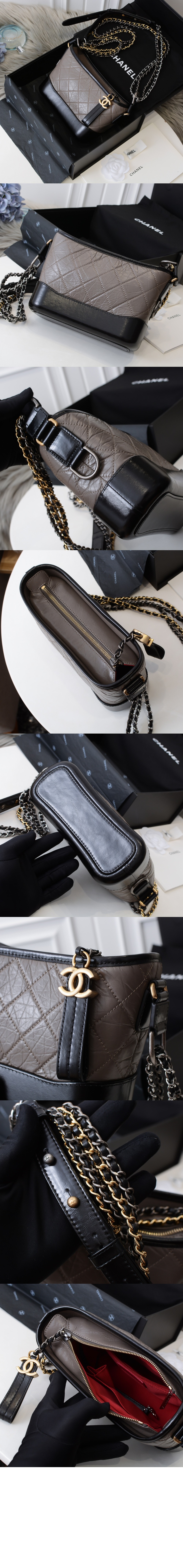 샤넬 가브리엘 호보백 스몰 A91810