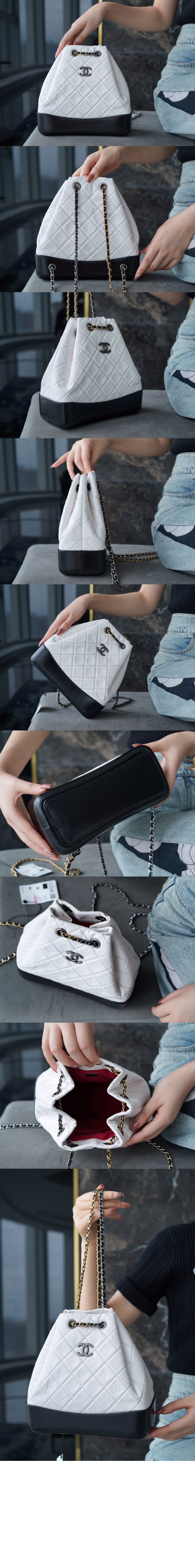 샤넬 가브리엘 백팩 스몰 투톤 A94485