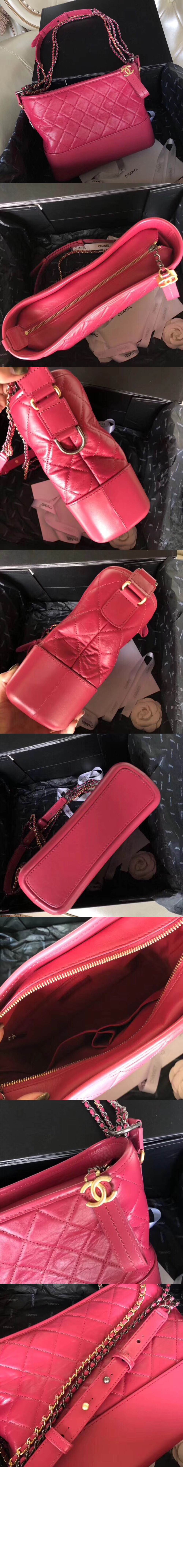 샤넬 가브리엘 호보백 미듐 원톤 A93824