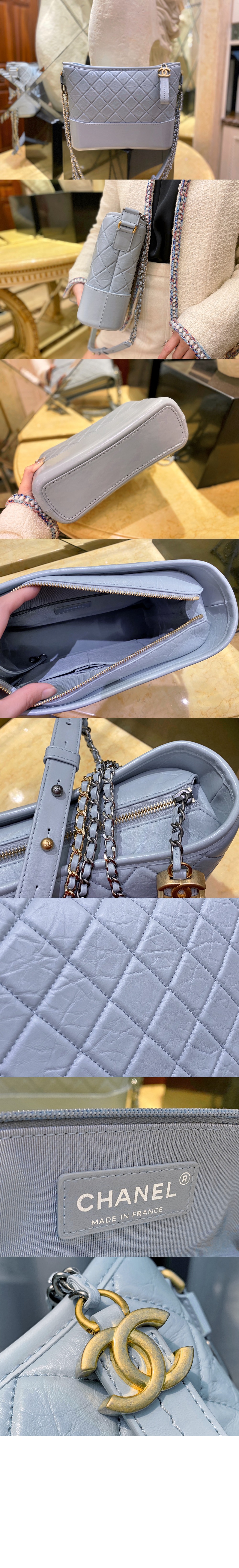 샤넬 가브리엘 호보백 스몰 원톤 A91810