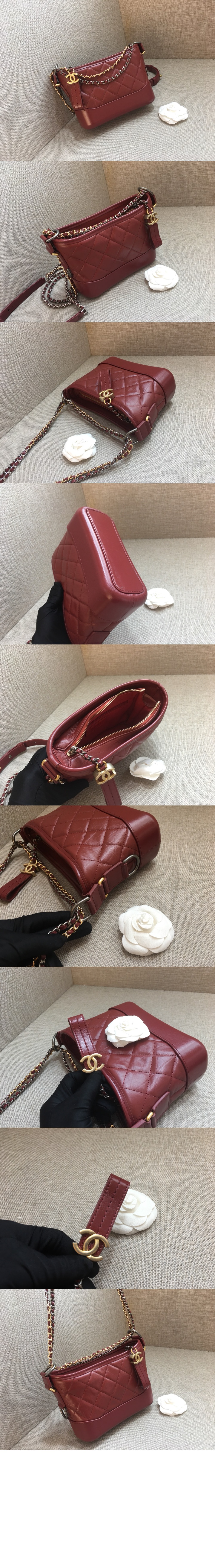 샤넬 가브리엘 호보백 스몰 원톤 A91810