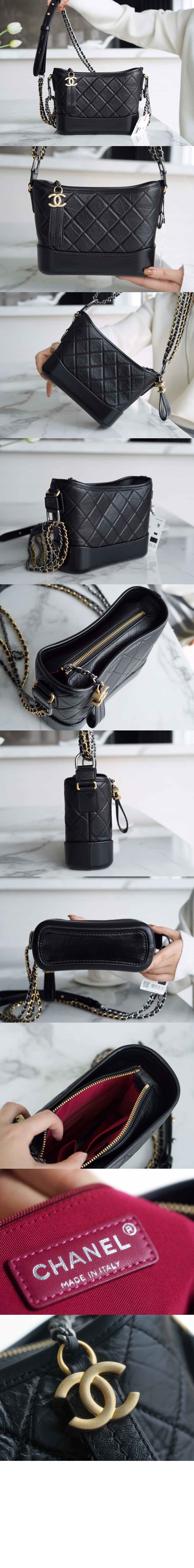 샤넬 가브리엘 호보백 스몰 A91810