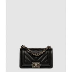 샤넬 쉐브론 보이백 램스킨 스몰 A67085