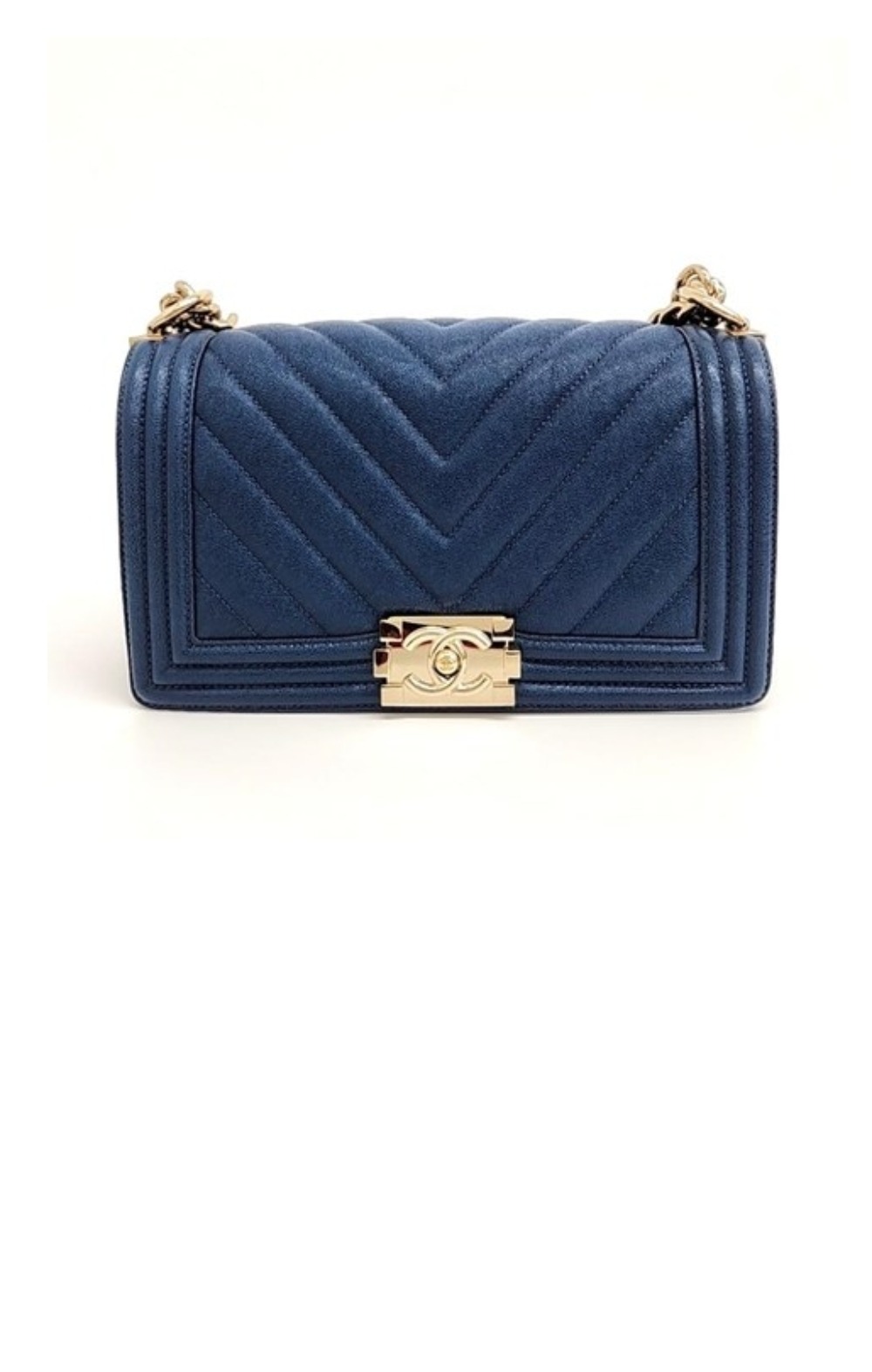 샤넬 쉐브론 보이백 캐비어 미듐 인기색상 A67086