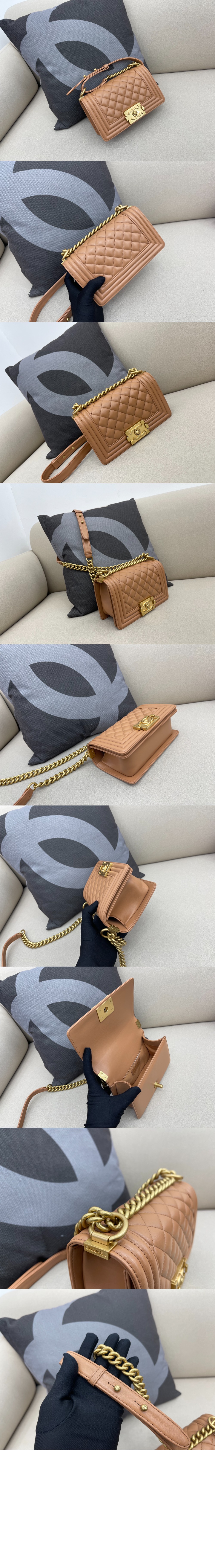 샤넬 보이백 램스킨 스몰 인기색상 A67085