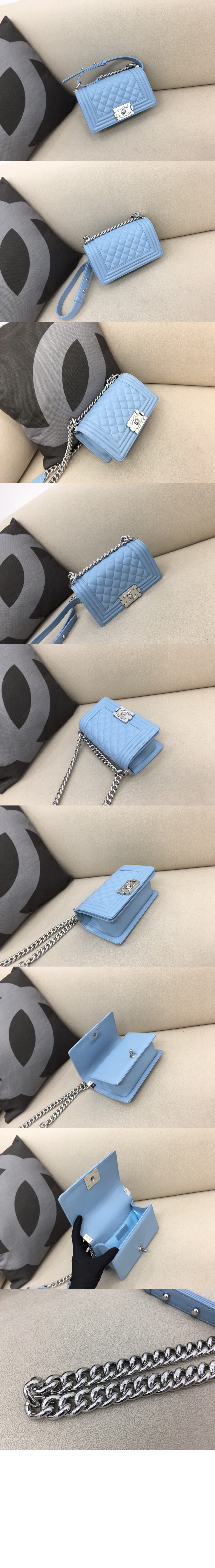 샤넬 보이백 램스킨 스몰 인기색상 A67085