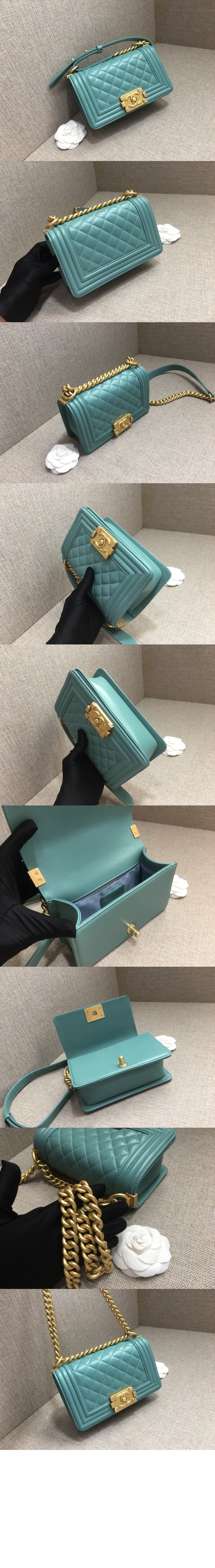 샤넬 보이백 램스킨 스몰 인기색상 A67085