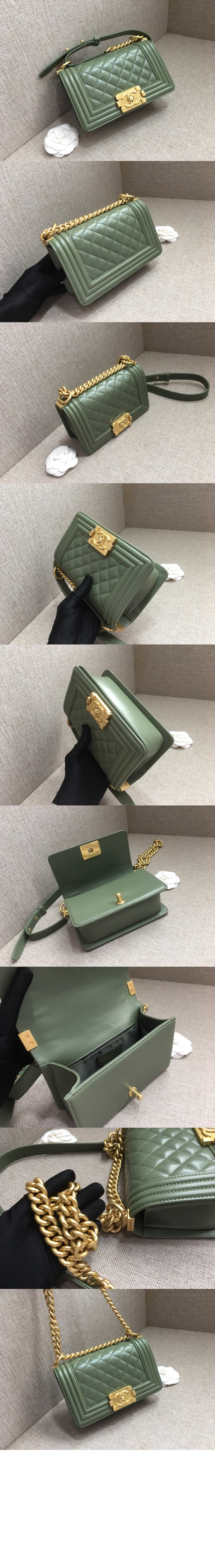 샤넬 보이백 램스킨 스몰 인기색상 A67085