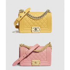 샤넬 보이백 램스킨 스몰 인기색상 A67085