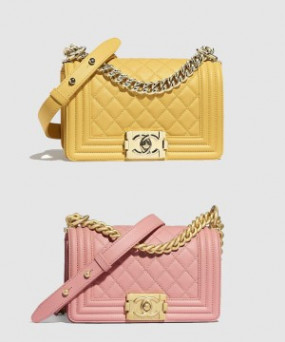 샤넬 보이백 램스킨 스몰 인기색상 A67085