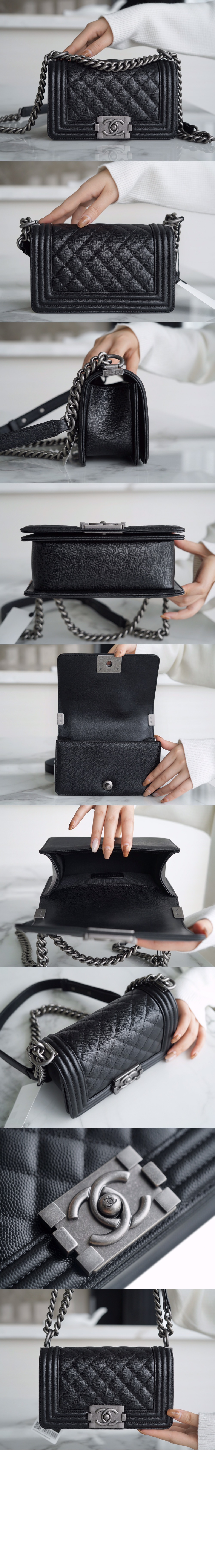 샤넬 보이백 캐비어 스몰 A67085