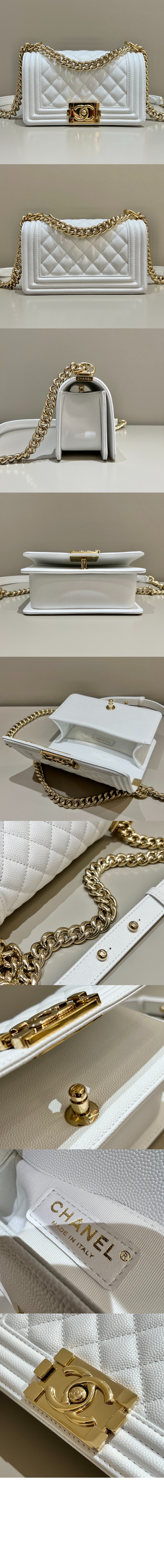 샤넬 보이백 캐비어 스몰 인기색상 A67085