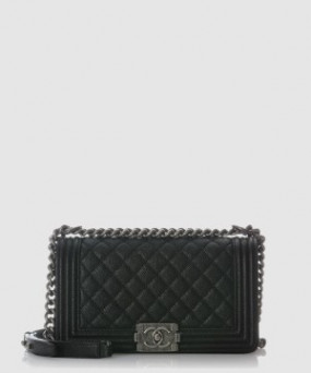 샤넬 보이백 캐비어 미듐 A67086