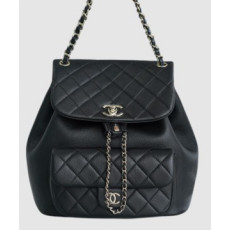 샤넬 22A 듀마 포켓 백 블랙 라지