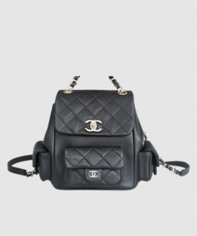 샤넬 23K 뉴 듀마백 라지 블랙