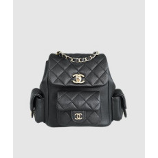 샤넬 23K 뉴 듀마백 스몰 블랙