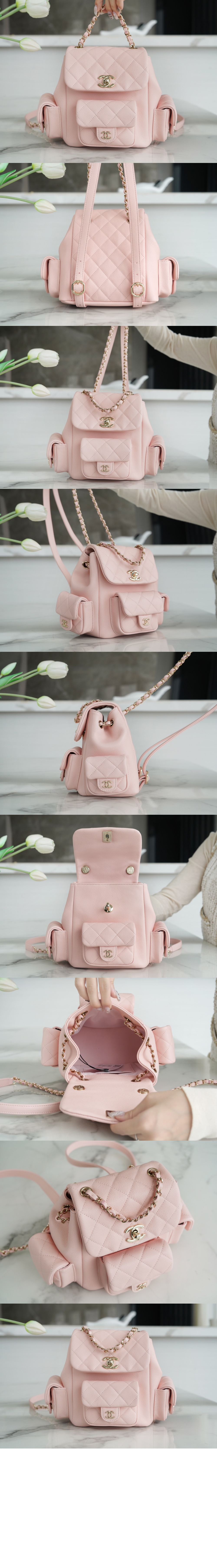 샤넬 스몰 듀마 백팩 AS4398