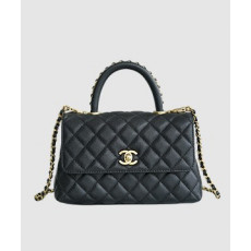 샤넬 코코핸들 체인 블랙 스몰 캐비어