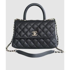 샤넬 코코핸들 블랙 스몰 캐비어