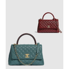 샤넬 코코핸들 미듐 인기색상 A92991