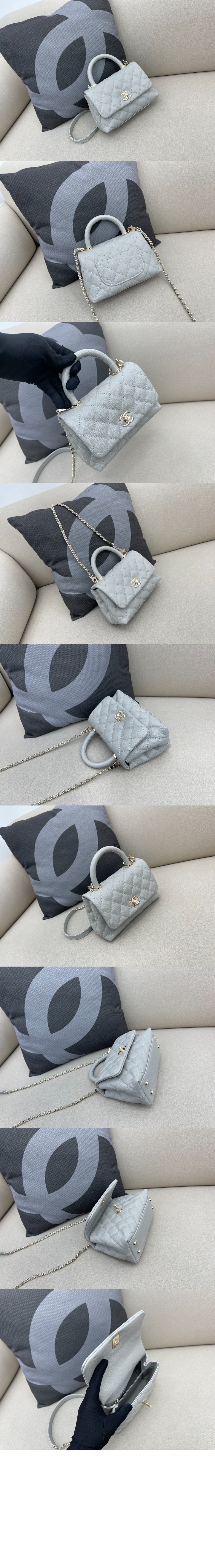 샤넬 코코핸들 미니 인기색상 AS2215