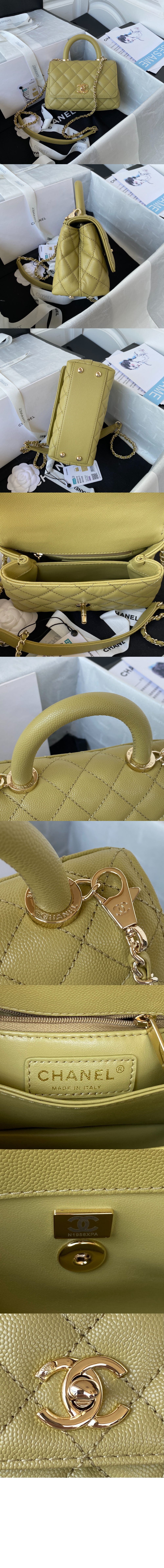 샤넬 코코핸들 미니 인기색상 AS2215