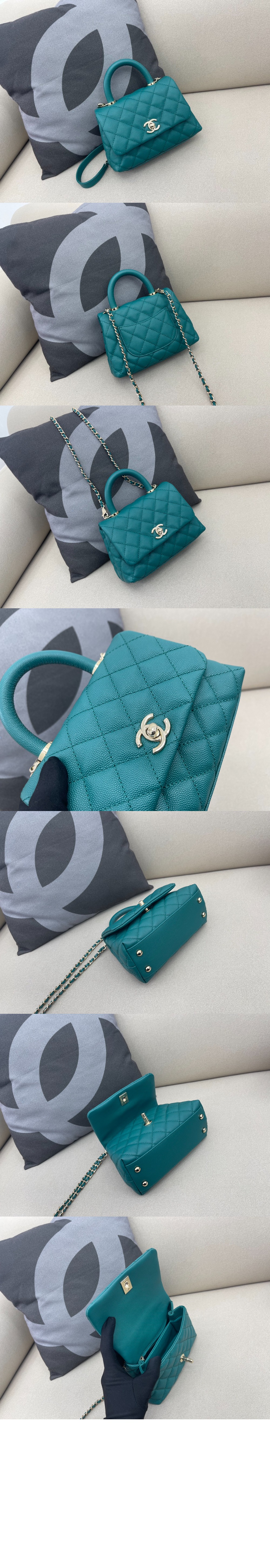 샤넬 코코핸들 미니 인기색상 AS2215