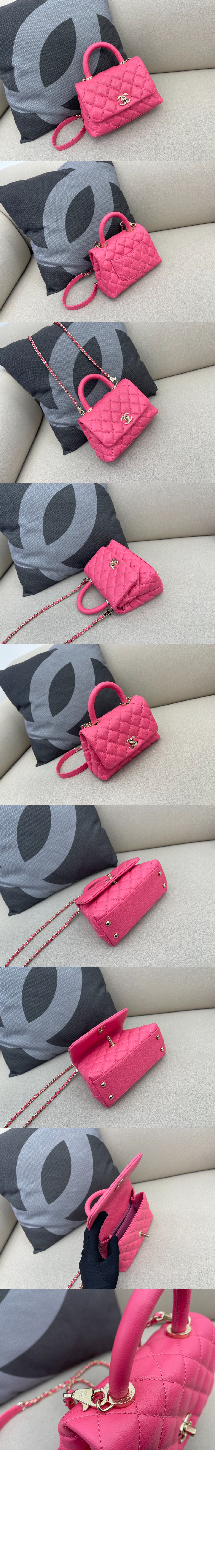 샤넬 코코핸들 미니 인기색상 AS2215