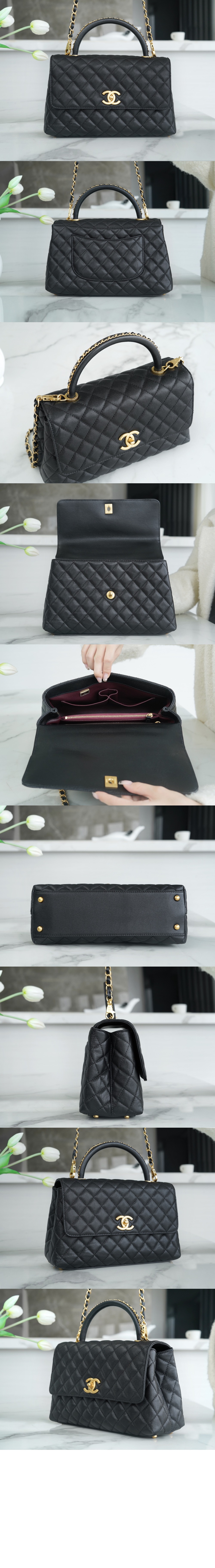 샤넬 코코핸들 미듐 A92991