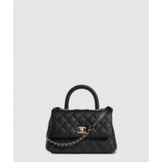 샤넬 코코핸들 스몰 샴페인골드 A92990