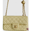 샤넬 클래식 골드볼 플랩백 미니 옐로우