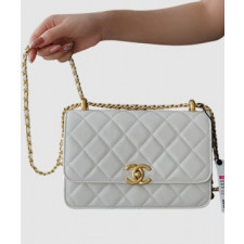 샤넬 클래식 미니 WOC 22 화이트