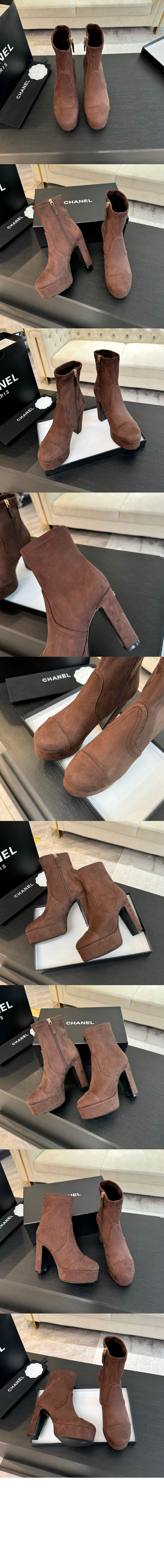 샤넬 쇼트 부츠 G46050