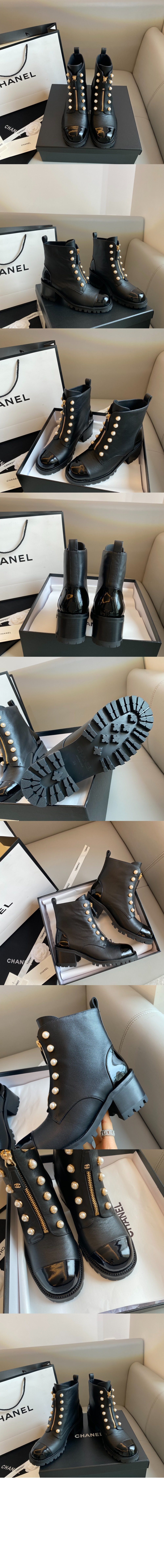 샤넬 쇼트 부츠 G45183